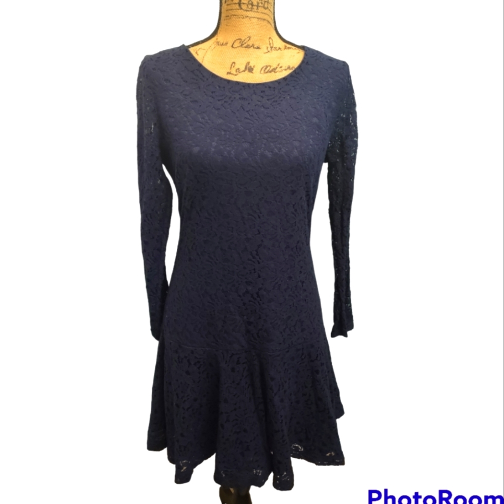 Covington Lace Fit & Flare Dress Size 10